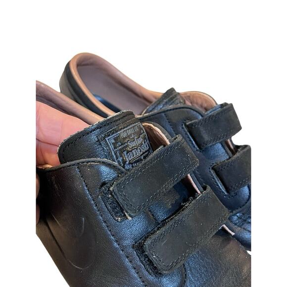 9.5 Rare Nike SB Zoom Janoski AC dunk 705405-002 Triple Black Leather Shoes Skat main image 6